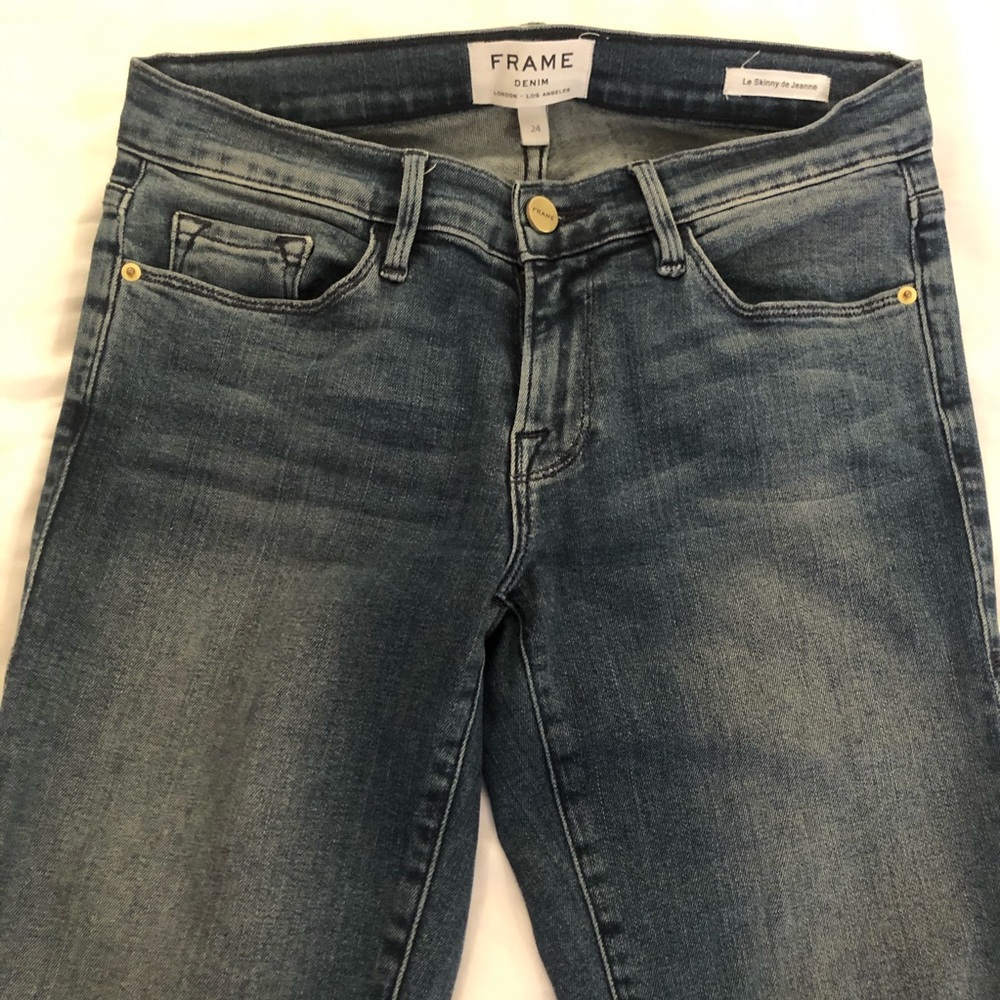 FRAME Denim Skinny Jeans
